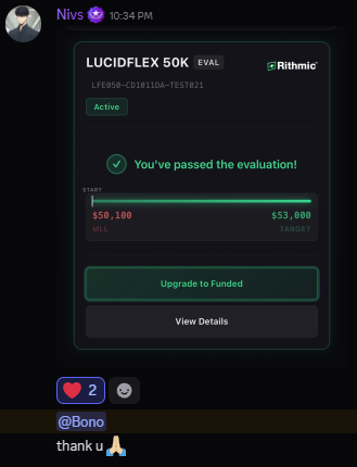 BonoTrades student result 10